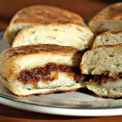 Bacon Jam and Cheese Panini