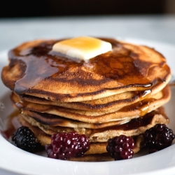 Snow Storm Pancakes