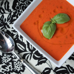 Roasted Tomato Basil Bisque