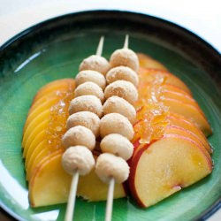 Nectarine with Dango