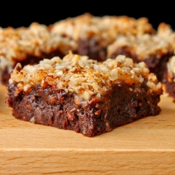 Coconut Praline Brownies