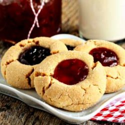 Peanut Butter & Jelly Cookies