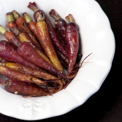 Carrots w/ Pomegranate Glaze