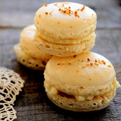 Ginger Macarons & Orange Buttercream