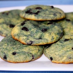 Blueberry Cornmeal Cakes