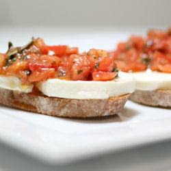 Five Minute Bruschetta