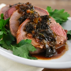 Roast Beef with Madeira Sauce