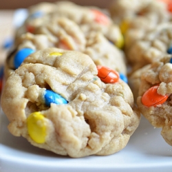 Peanut Butter M&M Cookies