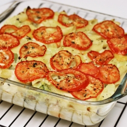 Baked Penne w/ Butternut Squash