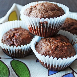 Chocolate Banana Muffins