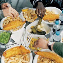 Home Made Fish and Chips