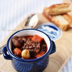 Beef & Lentil Stew