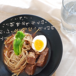 Sichuan Style Red Braised Beef Noodle Soup