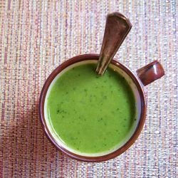 Sweet Pea Mint Soup