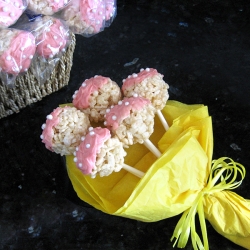 Rice Krispy Pops