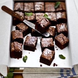 Peppermint Brownies