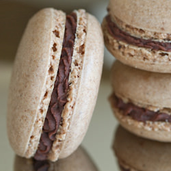 Chocolate French Macarons