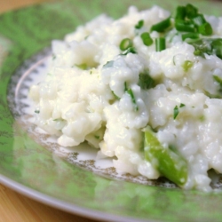 Lemon Asparagus Risotto