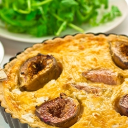 Fig & Goats Cheese Tart