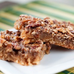 Maple Pecan Shortbread Squares