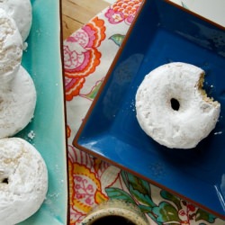 Powdered Sugar Doughnuts