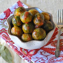 Marinated Brussels Sprouts