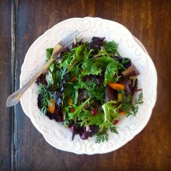 Winter Greens Salad