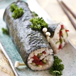 Sushi Yule Log