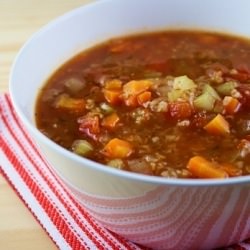 Tomato Bulgur Soup