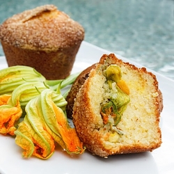 Squash Blossom Muffins