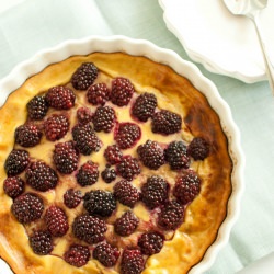 Blackberry Pancake Tart