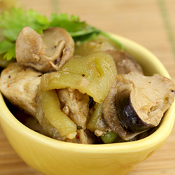 Tofu Stir-Fry with Bottle Gourd