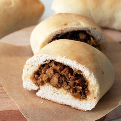 Seitan & Sauerkraut Runzas