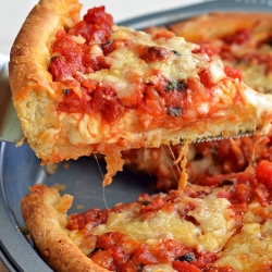 Chicago-Style Deep Dish Pizza