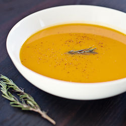 Squash & Sweet Potato Soup