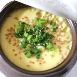 Korean Steamed Egg Custard