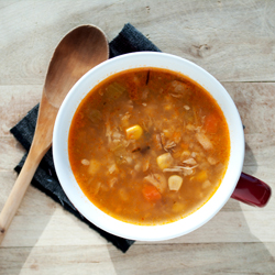 Turkey Wild Rice Soup