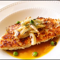 Coconut-Crusted Tilapia