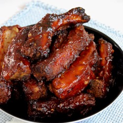 Sticky Oven Ribs