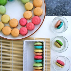 Rainbow Macarons