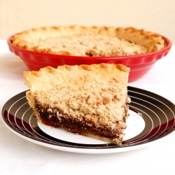 Carob Shoofly Pie