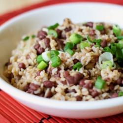 Rice & Barley with Gingered Adzukis