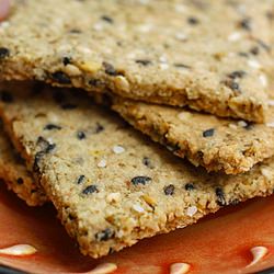 Herbed Almond Crackers