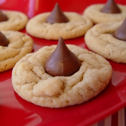 Peanut Butter Blossom Cookies