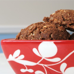 Peanut Butter Oatmeal Fudge Cookies