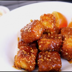 Orange Glazed Tofu