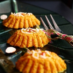 Red Velvet Carrot Halwa