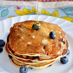 Blueberry Buttermilk Pancakes