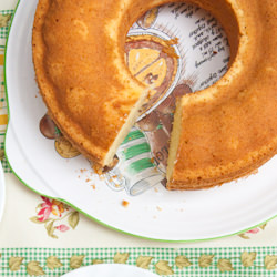 Lemongrass Butter Cake