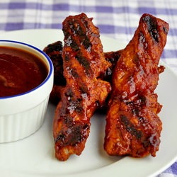 Spicy BBQ “Boneless Ribs”